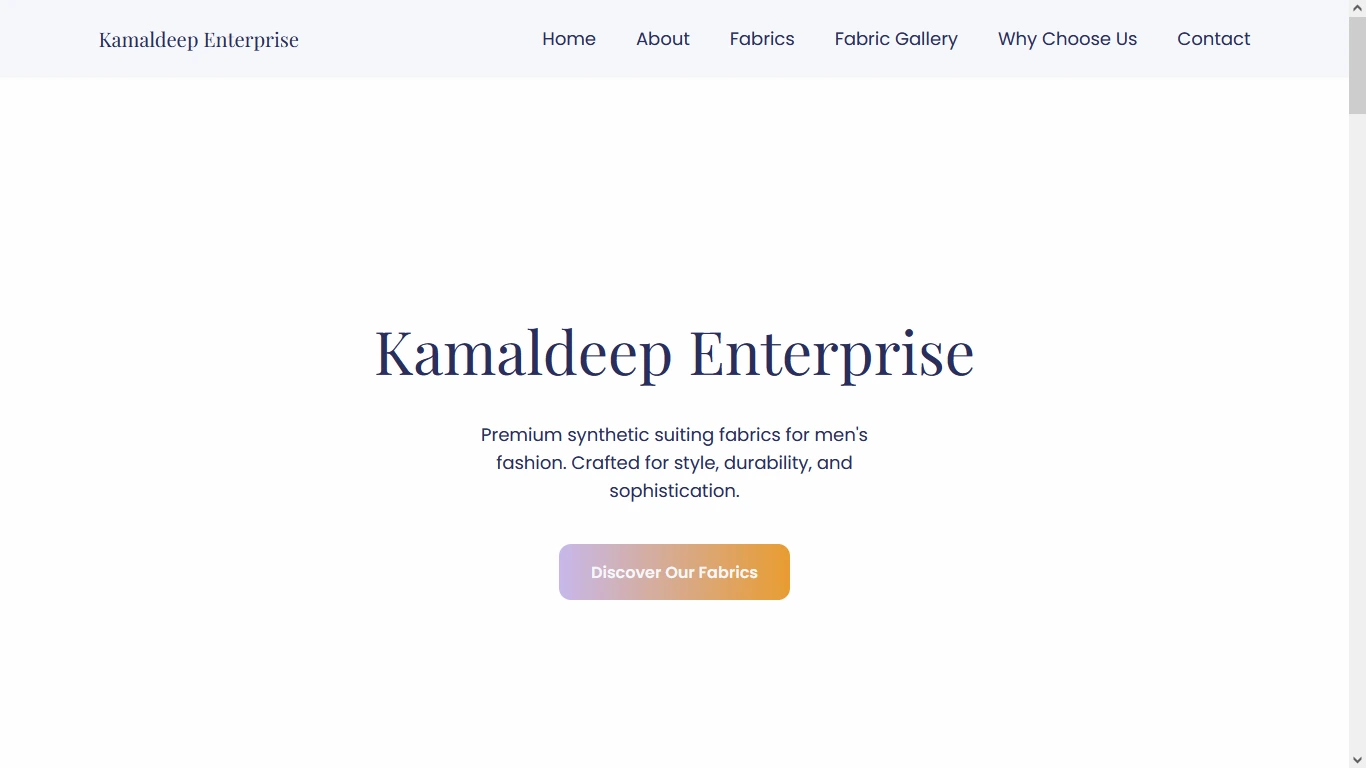 B2B Business Website